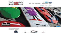 Desktop Screenshot of getajobskateboards.com